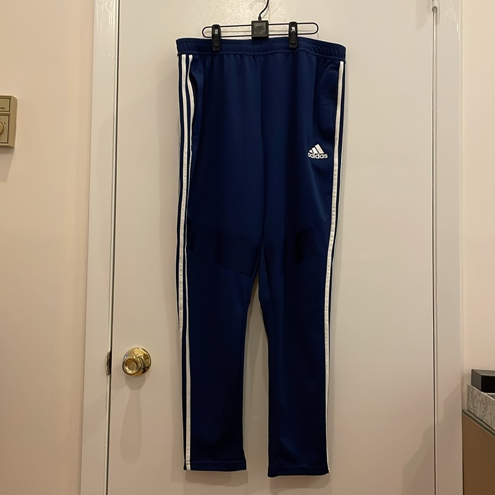 Adidas men’s Tiro 19 pants size XL, blue
